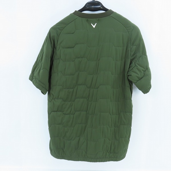 実際に弊社で買取させて頂いたCallaway/キャロウェイ ゴルフウェア 中綿プルオーバージャケット C21216103/Lの画像 1枚目