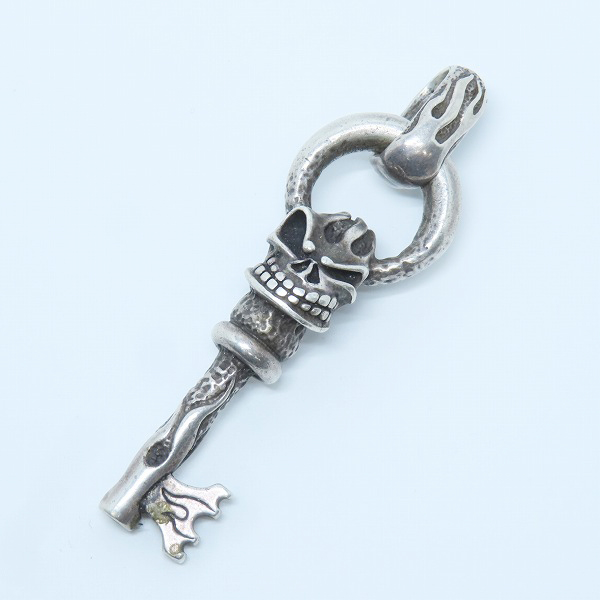 実際に弊社で買取させて頂いたSTARLINGEAR/スターリンギア フレーミングスケルトンキーペンダント