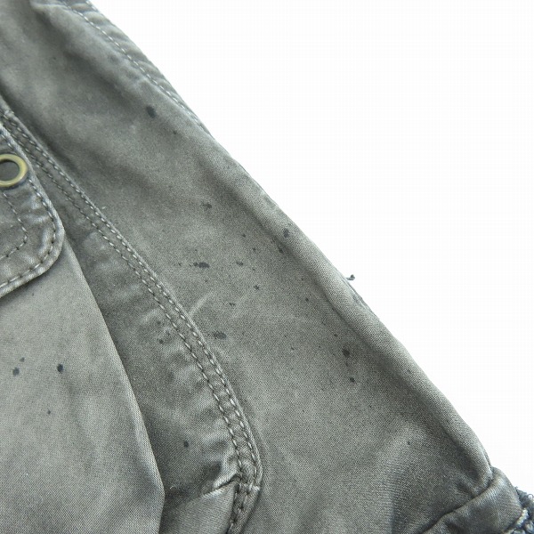 実際に弊社で買取させて頂いたkiminori morishita/キミノリモリシタ  ビーズ 刺繍 加工 カーゴパンツ の画像 8枚目