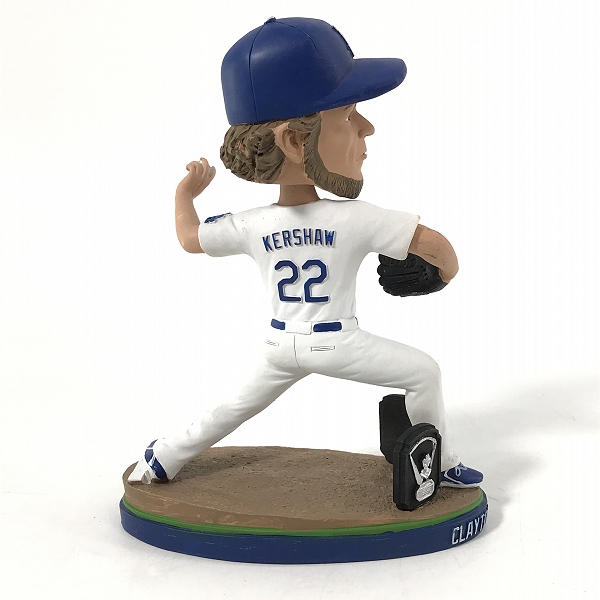 実際に弊社で買取させて頂いたロサンゼルス・ドジャース #22 クレイトン・カーショウ ボブルヘッドフィギュア/首振り人形 の画像 4枚目