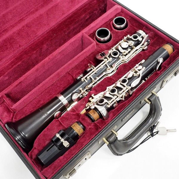 実際に弊社で買取させて頂いたYAMAHA/ヤマハ YCL-657/YCL657 German Clarinets/ドイツ クラリネットB♭管 エーラー式 ハードケース付