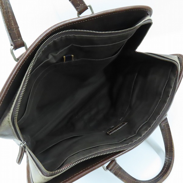 実際に弊社で買取させて頂いたDaniel&Bob/ダニエル＆ボブ レザー ブリーフケース/ビジネスバッグの画像 3枚目