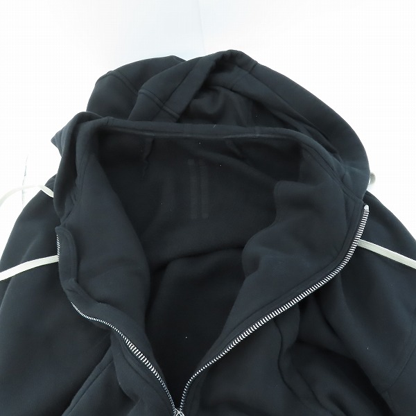 実際に弊社で買取させて頂いたRick Owens DRKSHDW/リックオウエンス ダークシャドウ  スフィンクス ジャンボフーディ ブラック DU01D1284/Fの画像 2枚目