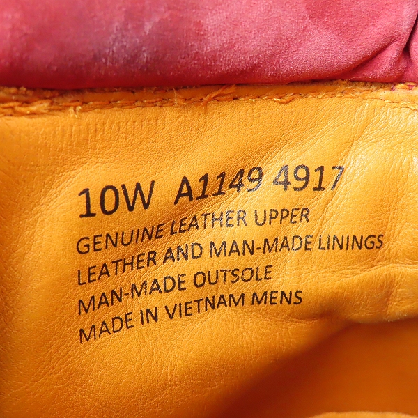 実際に弊社で買取させて頂いたTimberland/ティンバーランド 6inch PREMIUM BOOT/シックスインチプレミアムブーツ A1149/10Wの画像 5枚目