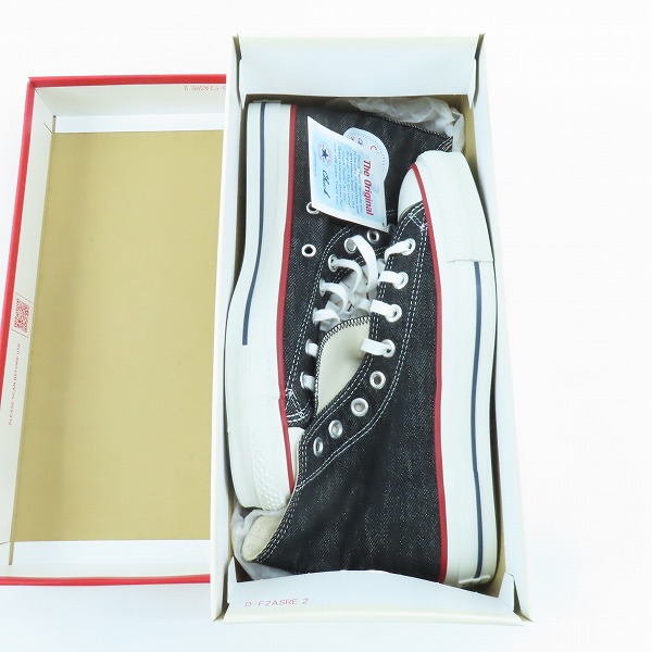 実際に弊社で買取させて頂いた【未使用】CONVERSE/コンバース 日本製 ALL STAR J OKAYAMADENIM HI/オールスターJ オカヤマデニム HI/7の画像 6枚目