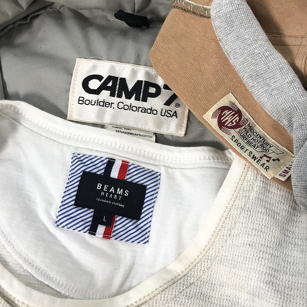 実際に弊社で買取させて頂いた【おまとめ】キャンプセブン/ビームス 等 ボタンシャツ/ロンT/ジップジャンパー 他の画像 1枚目