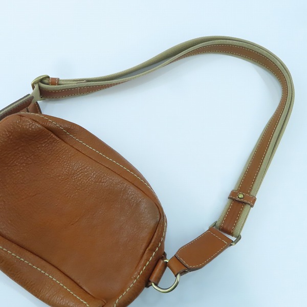 実際に弊社で買取させて頂いた土屋鞄製造所/ツチヤカバン/ツチヤカバン トーンオイルヌメボディーポシェット/ボディバッグの画像 3枚目