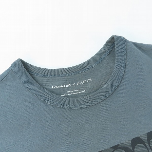 実際に弊社で買取させて頂いたCOACH×PEANUTS/コーチ×ピーナッツ スヌーピー プリントTシャツ CE544/XSの画像 8枚目