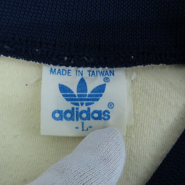 実際に弊社で買取させて頂いたadidas/アディダス 80S ヴィンテージ トラックジャケット Lの画像 2枚目