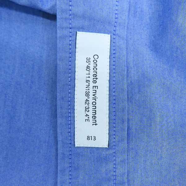 実際に弊社で買取させて頂いたWTAPS/ダブルタップス 23AW LS CTPL BROADCLOT HCOOLMAX 長袖シャツ 232GWDT-SHM01/03の画像 5枚目