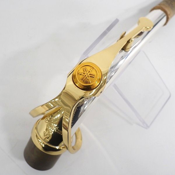 実際に弊社で買取させて頂いたYAMAHA/ヤマハ AV1AG アルトサックス用V1タイプ カスタムネック スターリングシルバー製 クリアラッカー仕上げの画像 4枚目