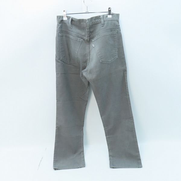 実際に弊社で買取させて頂いたLevis/リーバイス 80s ヴィンテージ 刻印536 白タブ コーデュロイパンツ 519-1555 W33 L34の画像 1枚目