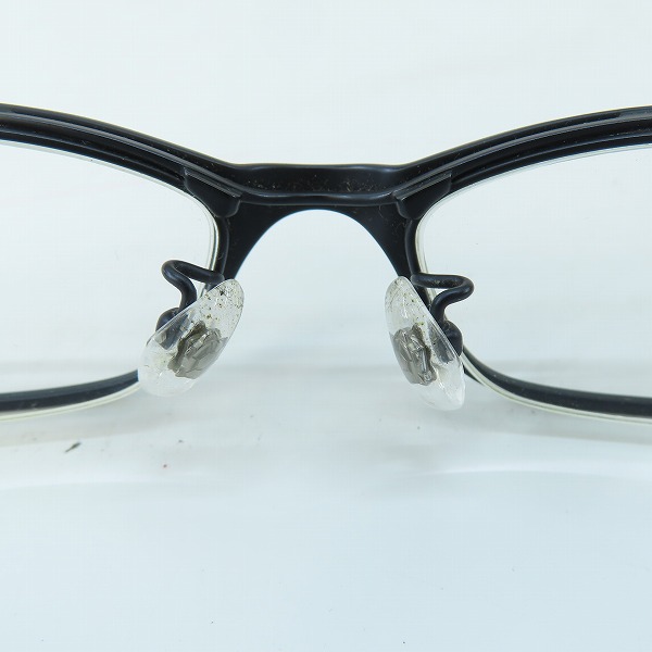 実際に弊社で買取させて頂いた999.9/フォーナインズ ダブルフロント アイウエア/メガネフレーム S-130Tの画像 3枚目