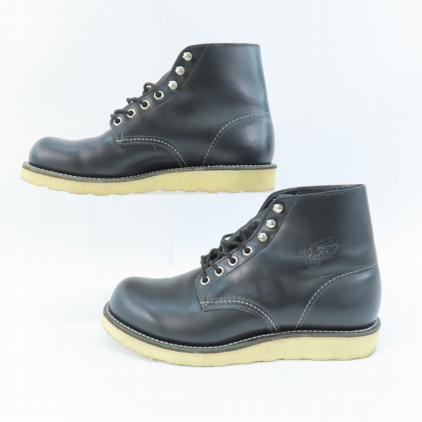 実際に弊社で買取させて頂いたRED WING/レッドウィング 6 CLASSIC ROUND 6インチ クラシック ラウンドトゥブーツ 8165/7Dの画像 3枚目