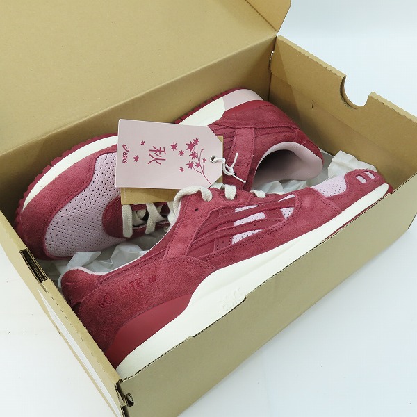 実際に弊社で買取させて頂いた【未使用】asics/アシックス GEL-LYTE III OG "CHANGING SEASONS PACK" ゲルライト3 1201A296-700 28.0の画像 8枚目