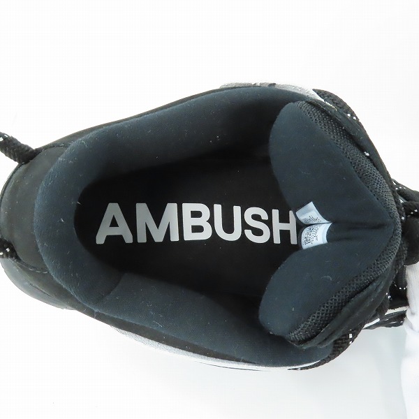 実際に弊社で買取させて頂いたNIKE×AMBUSH/ナイキ×アンブッシュ AIR MORE UP TEMPO LOW SP/エアモアアップテンポ ロー ブラック FB1299-001/28.0の画像 4枚目