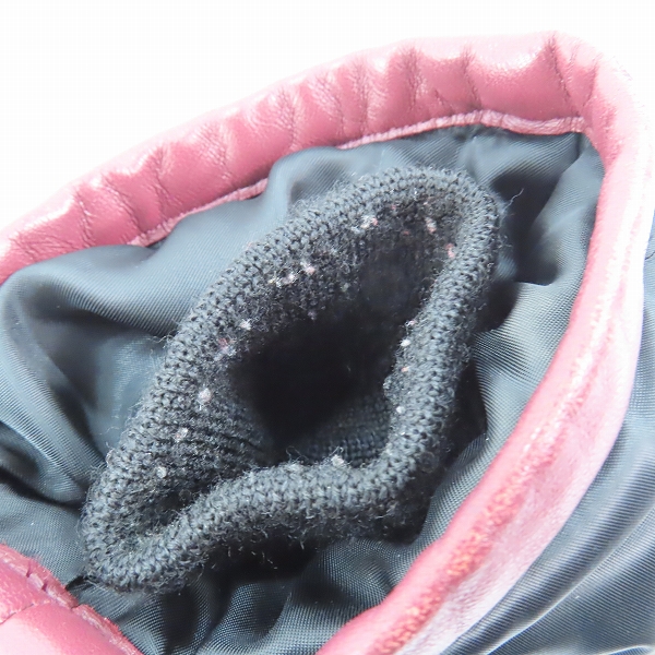 実際に弊社で買取させて頂いたR.J.B FLAT HEAD/フラットヘッド フーディ ラムレザー ダウンジャケット/40の画像 7枚目