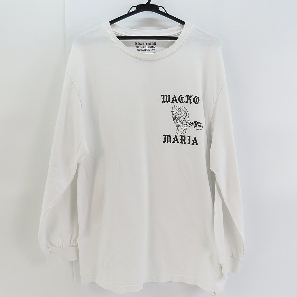 実際に弊社で買取させて頂いたWACKO MARIA×56 TATTOO STUDIO/ワコマリア×56 タトゥースタジオ CREW NECK LONG SLEEVE T-SHIRT 56TS-WM-LT01/L
