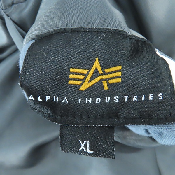 実際に弊社で買取させて頂いたALPHA INDUSTRIES/アルファインダストリーズ MA-1 TA0497-9078/XLの画像 2枚目