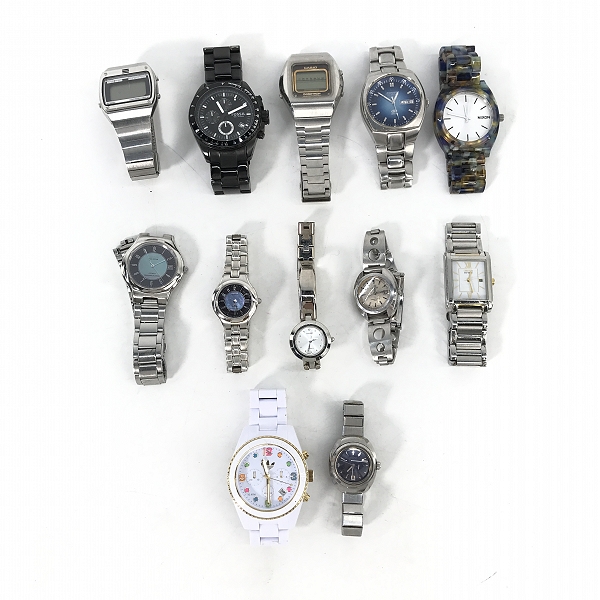 実際に弊社で買取させて頂いた【おまとめ/動作未確認】CITIZEN/シチズン SEIKO/セイコー adidas/アディダス 他 腕時計