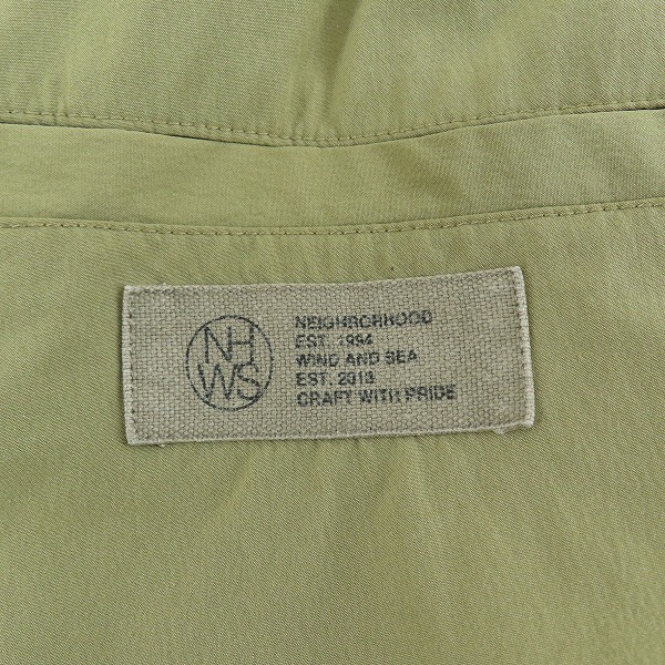 実際に弊社で買取させて頂いたWIND AND SEA × NEIGHBORHOOD/ウィンダンシー × ネイバーフッド ハーフパンツ 221FRWSN-PTM01S/Lの画像 5枚目