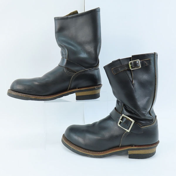 実際に弊社で買取させて頂いたRED WING/レッドウィング 8270 エンジニアブーツ ナイフポケット付き PT91/8.5Dの画像 3枚目