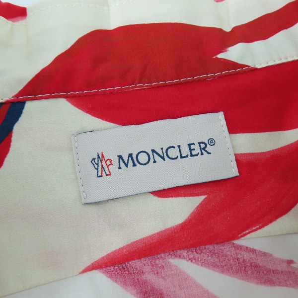 実際に弊社で買取させて頂いた【JPタグ】MONCLER/モンクレール 21 TIGER CAMO 半袖 シャツ C-ZIND-20-208341/G10912F70900 5956J/Lの画像 2枚目