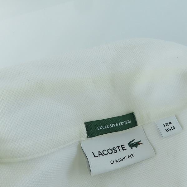 実際に弊社で買取させて頂いたLacoste/ラコステ 半袖ポロシャツ PH207P/FR-4/US-M　の画像 5枚目