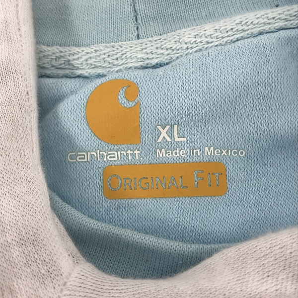 実際に弊社で買取させて頂いたCarhartt/カーハート CREWNECK POCKET SWEATSHIRT クルーネック スウェット 胸ポケット 103852-026/XLの画像 2枚目