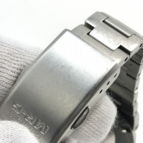 実際に弊社で買取させて頂いたG-SHOCK/Gショック MR-G アナログ フルメタル MRG-120【動作未確認】の画像 5枚目
