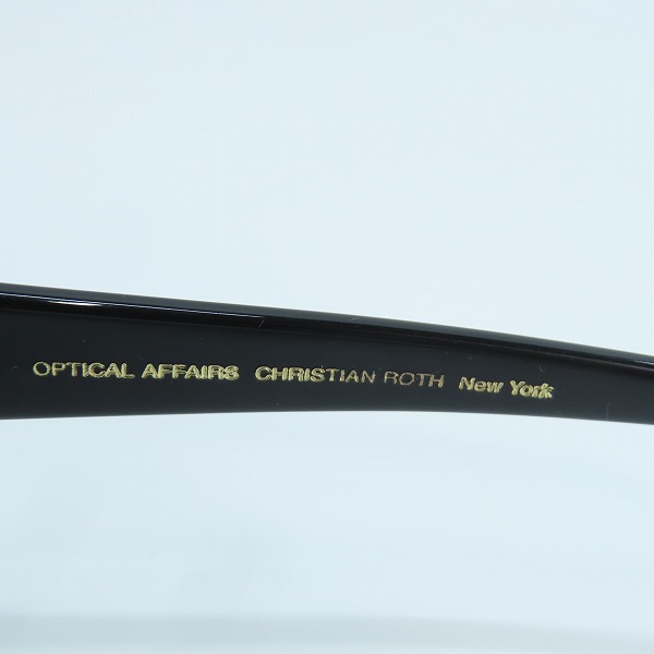 実際に弊社で買取させて頂いたCHRISTIAN ROTH/クリスチャンロス OPTICAL AFFAIRS ビンテージ サングラス 3001の画像 4枚目