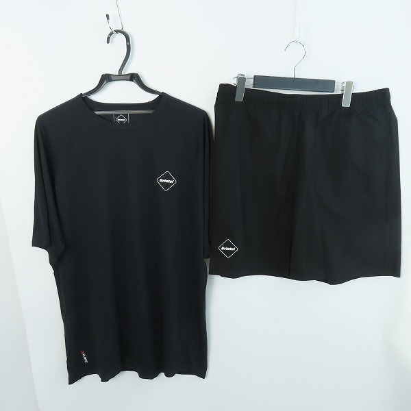 実際に弊社で買取させて頂いたF.C.Real Bristol/エフシーレアルブリストル Training S/S Top & Shorts/トレーニングウェア/セットアップ FCRB-230051/XL
