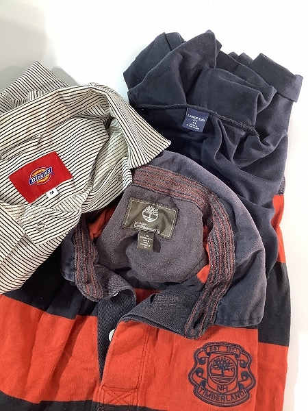 実際に弊社で買取させて頂いた【おまとめ】ティンバーランド/ディッキーズ/ランズエンド他 ジャケット/長袖トップス/半袖ポロシャツ 等の画像 1枚目