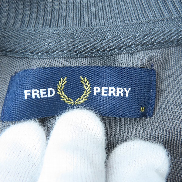 実際に弊社で買取させて頂いたFRED PERRY/フレッドペリー シーズナル テープトラックジャケット J4575/Mの画像 3枚目