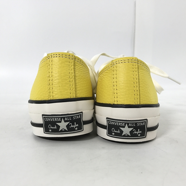 実際に弊社で買取させて頂いたCONVERSE/コンバース ADDICT/アディクト CHUCK TAYLOR LEATHER OX 1AD987/25.5の画像 1枚目