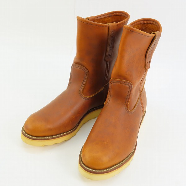 実際に弊社で買取させて頂いたREDWING /レッドウィング 羽タグ PECOS BOOTS/ペコスブーツ 866/7.5E