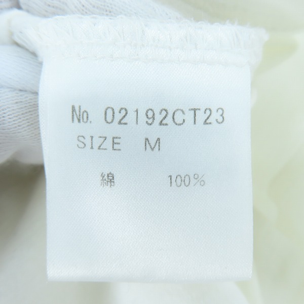 実際に弊社で買取させて頂いたHYSTERIC GLAMOUR×MEDICOM TOY/ヒステリックグラマー×メディコムトイ BE@R&GIRL 2019 プリント Tシャツ 02192CT23 Mの画像 3枚目