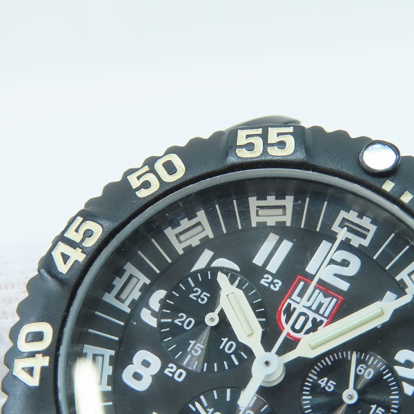 実際に弊社で買取させて頂いたLUMINOX/ルミノックス クロノグラフ腕時計 SERIES3080【動作未確認】の画像 6枚目