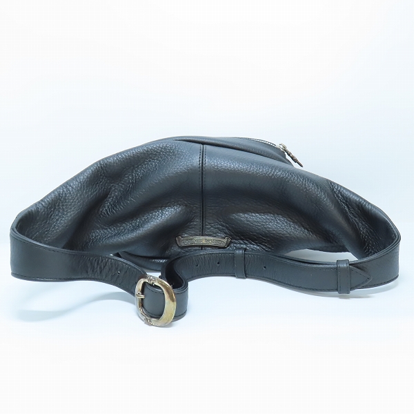 実際に弊社で買取させて頂いたCHROME HEARTS/クロムハーツ SNAT PACK #1 スナットパック レザーウエストバッグの画像 2枚目