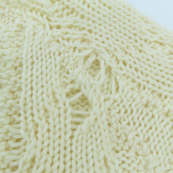 実際に弊社で買取させて頂いたMaison Martin Margiela 10/メゾンマルタンマルジェラ 21AW デストロイ ウールニット S50GP0252 S17833/1の画像 6枚目