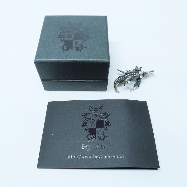 実際に弊社で買取させて頂いた【ギャラ付き】Bloody Mary/ブラッディマリー ナイトレイブン ペンダント w/ホワイトトパーズの画像 8枚目