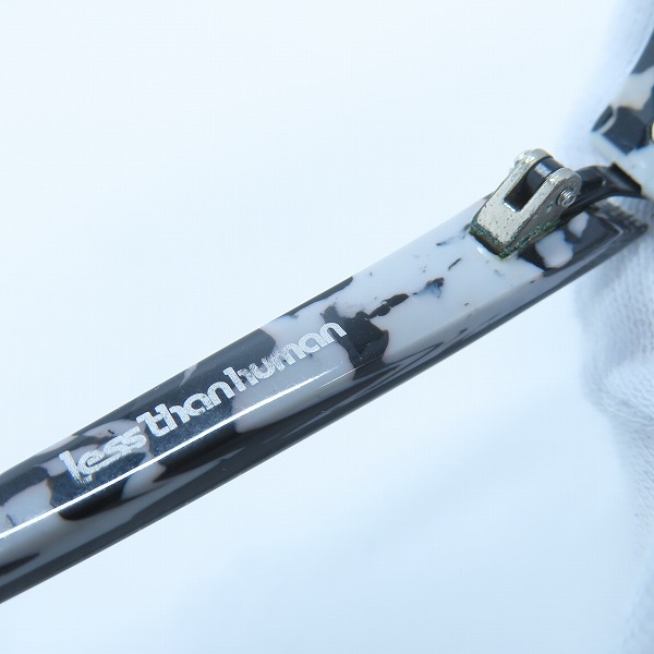 実際に弊社で買取させて頂いたLess than human/レスザンヒューマン diament メガネフレーム/アイウェアの画像 6枚目