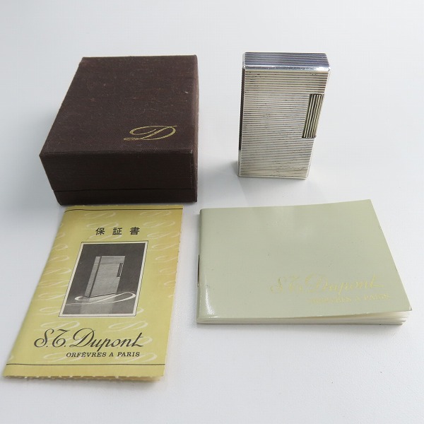 実際に弊社で買取させて頂いたS.T.Dupont/デュポン LIGNE1 L/ライン1 ラージ ガスライターの画像 7枚目