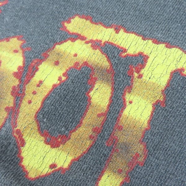 実際に弊社で買取させて頂いたSLIPKNOT/スリップノット 2000 Hanes2枚タグボディ/ヴィンテージ 半袖Tシャツ Lの画像 9枚目