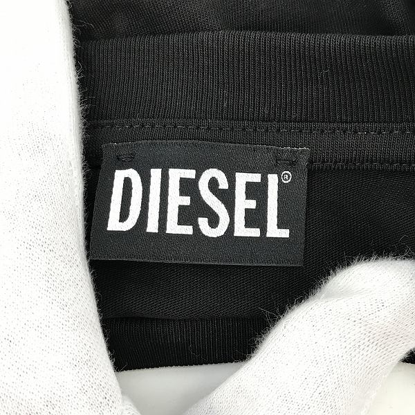 実際に弊社で買取させて頂いた【未使用】DIESEL/ディーゼル RHERA ロゴプリント半袖Tシャツ A15568/Sの画像 2枚目