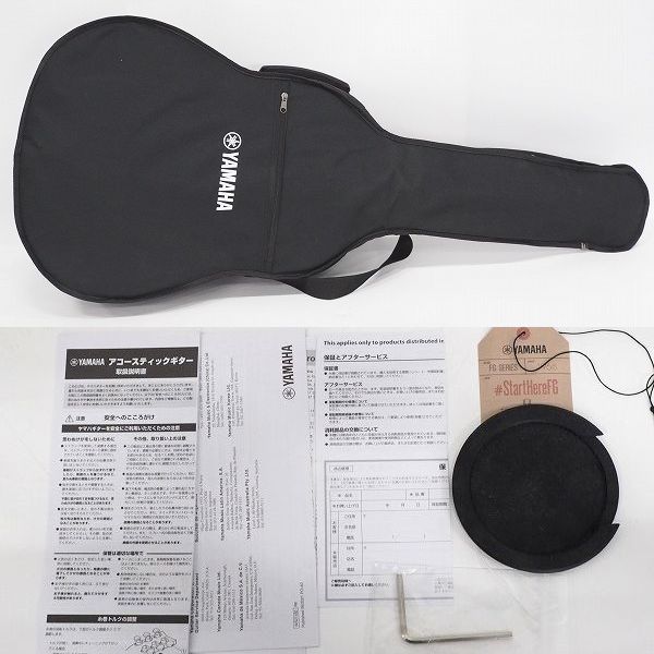 実際に弊社で買取させて頂いた★YAMAHA/ヤマハ FG820/FG-820 アコースティックギター/アコギ ソフトケース付の画像 9枚目