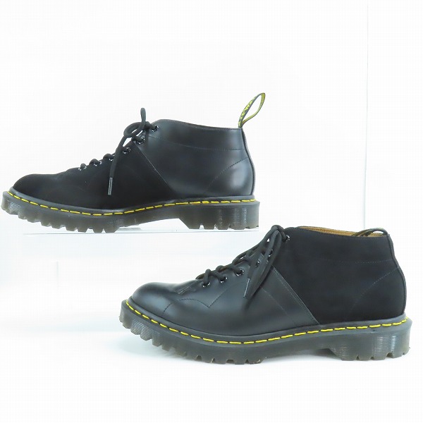 実際に弊社で買取させて頂いたDr.Martens × Engineered Garments/ドクターマーチン×エンジニアードガーメンツ CHURCH コンビレザー ブーツ 23659001/UK8の画像 3枚目