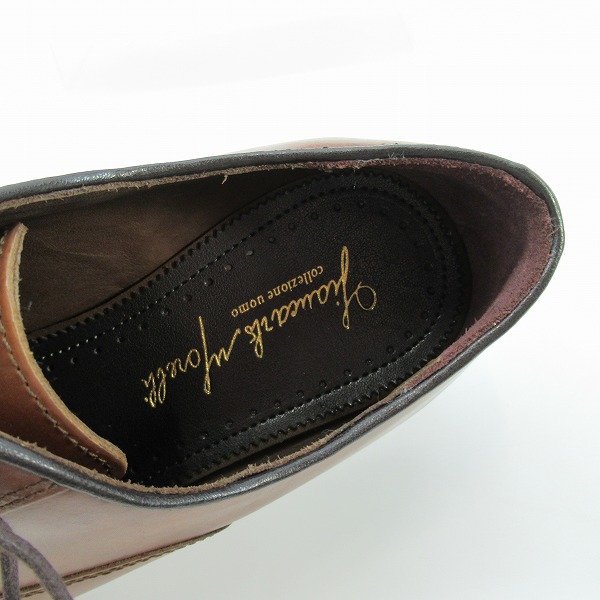 実際に弊社で買取させて頂いたGIANCARLO MORELLI/ジャンカルロ・モレリ ビジネスシューズ GM01240/42の画像 4枚目