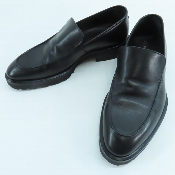 実際に弊社で買取させて頂いたGIORGIO ARMANI/ジョルジオアルマーニ レザー ローファーシューズ 39
