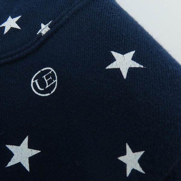 実際に弊社で買取させて頂いたuniform experiment/ユニフォームエクスペリメント STAR PRINT ZIP UP PARKA/スター ジップアップ パーカー UE-156143/3の画像 7枚目